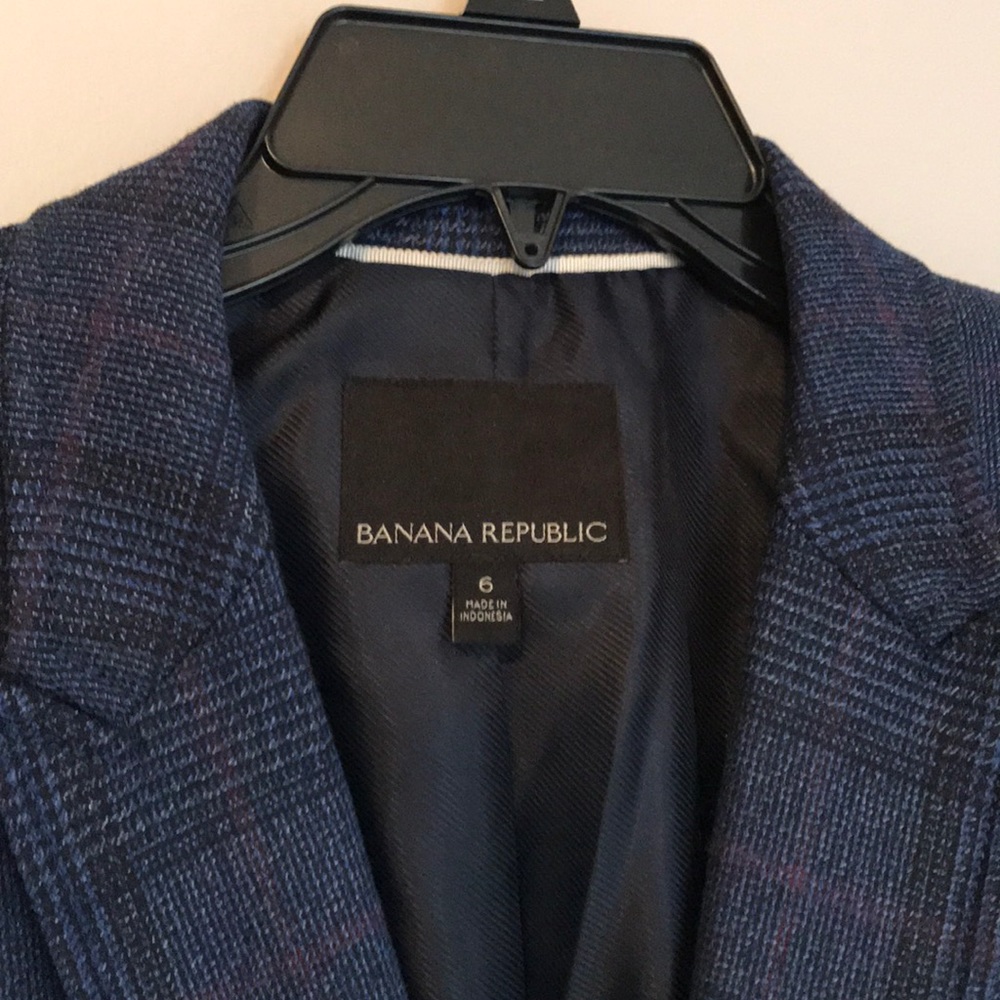 Banana republic navy blazer